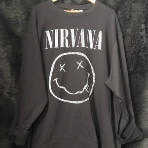 Oversized Nirvana Sweatshirt